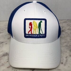 NWOT Vintage Drive Chip Put Golf Mesh Back Adjustable Hat OS